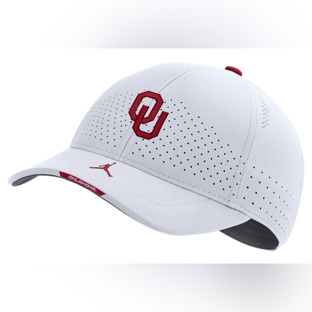 Nike University of Oklahoma Sooners Jordan Legacy91 Aerobill Sideline Cap